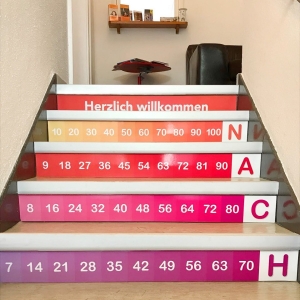 Treppenaufgang vom Nachhilfekreis