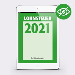 barrierefreies Lohnsteuerheft 2021