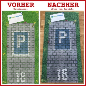 TU Darmstadt GreenMobility Teppich