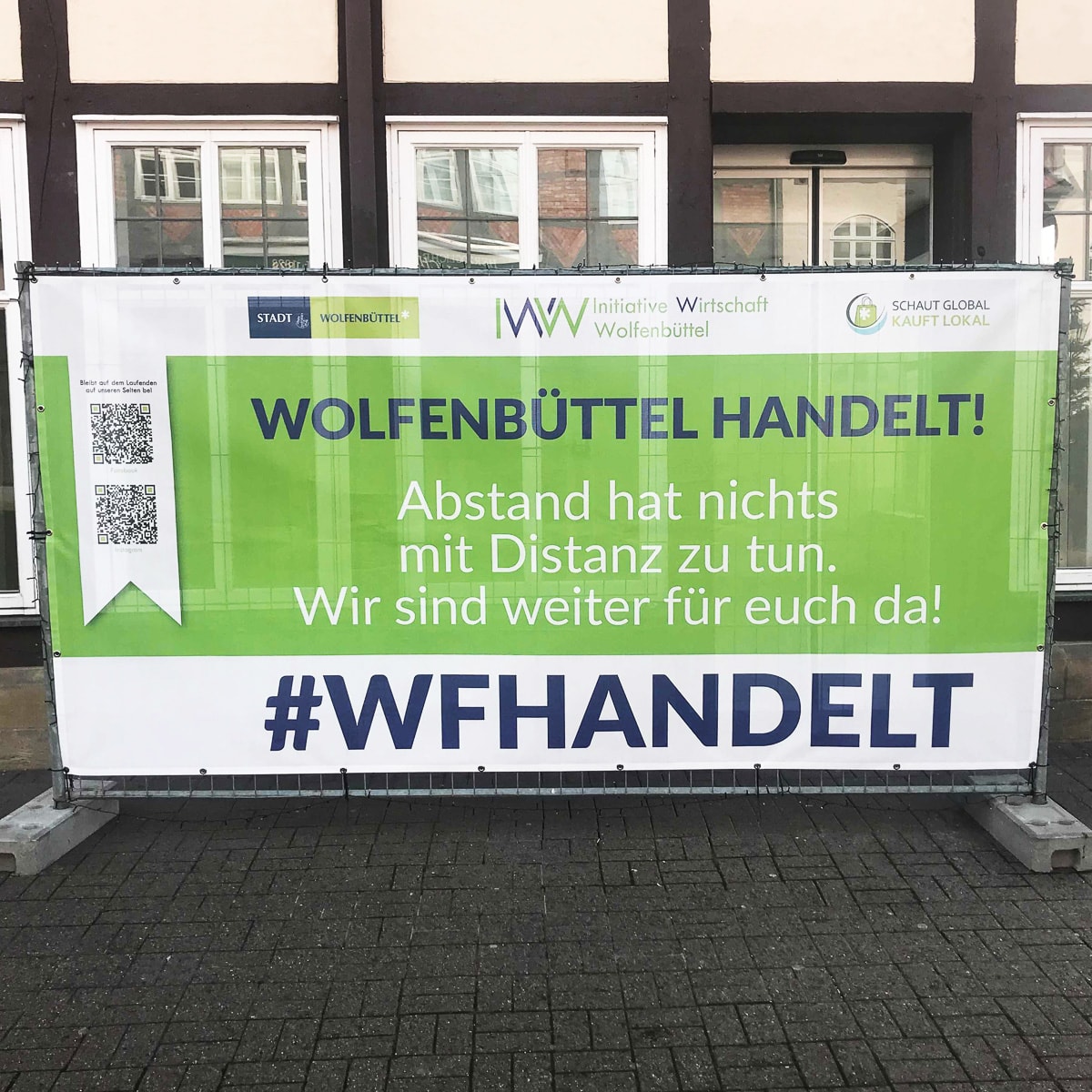 Wolfenbüttel handelt Banner