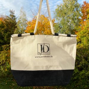bedruckter Einkaufsbeutel für JD Immobilien