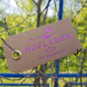 Etikett Gut Dobersdorf Hofladen Wildsau