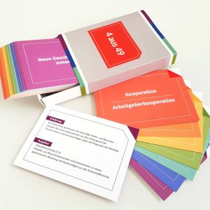 Faltschachtel und Karten Spiel RKW Magdeburg