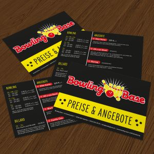 Flyer Preise und Angebote Bowlingbase Wolfenbüttel
