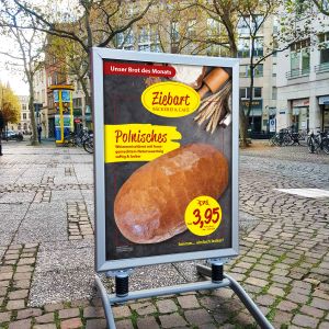 Plakat Bäckerei Ziebart