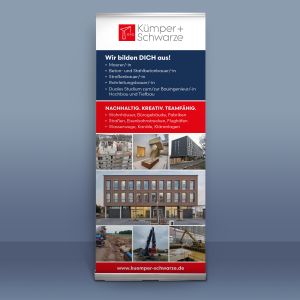 Rollup Kümper und Schwarze