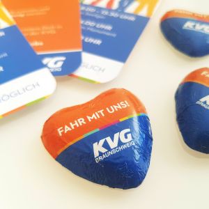 Schokoladenherz KVG Braunschweig