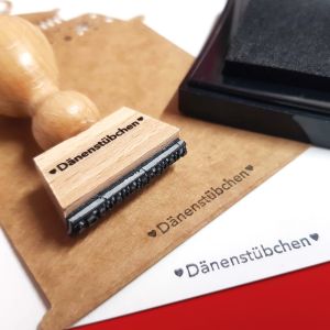 Holzstempel Dänenstübchen