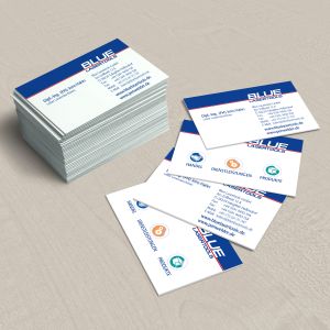 Visitenkarten Blue Lasertools