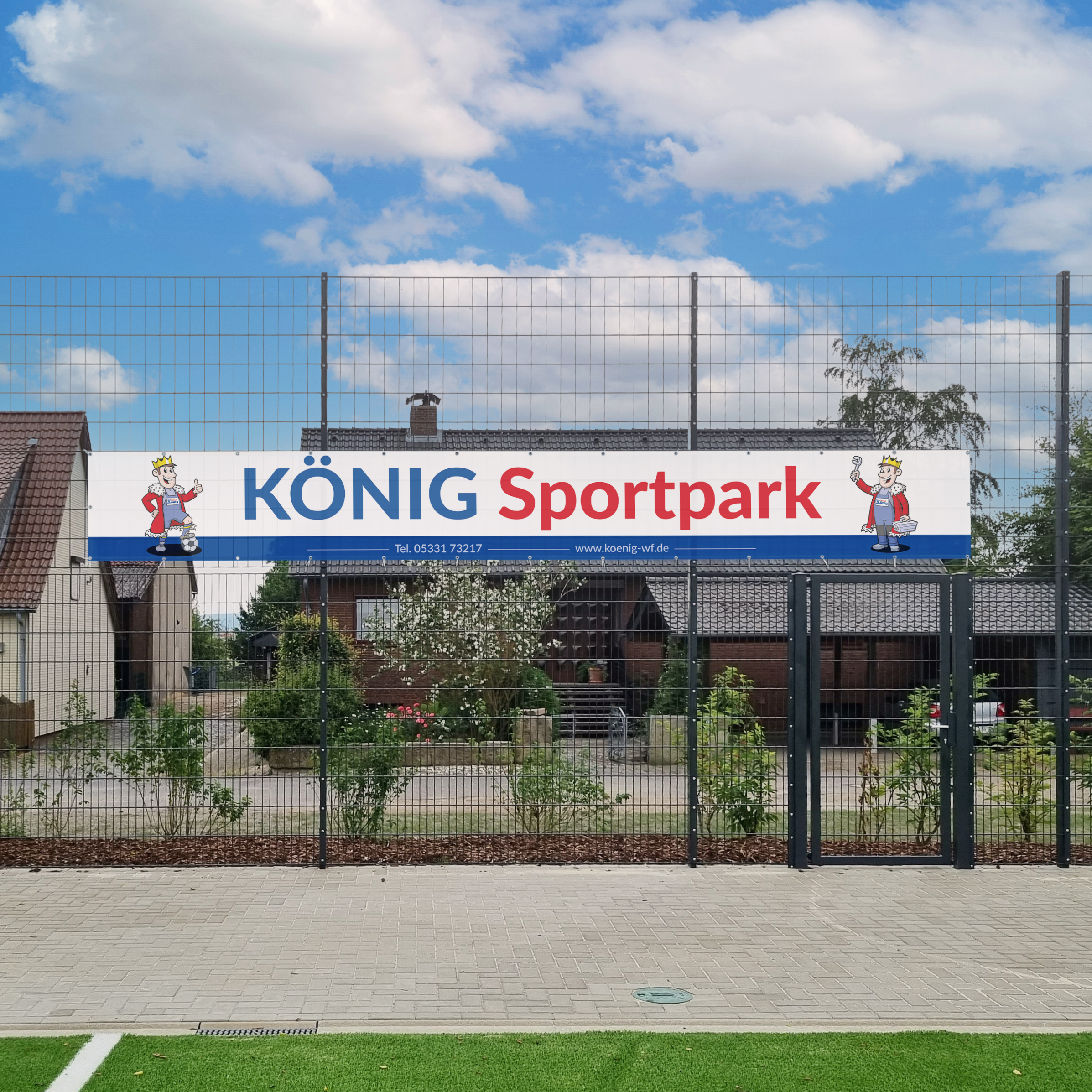 Banner König Sportpark Salzdahlum