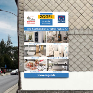 Banner für Zogel Heizung Sanitär in Wolfenbüttel