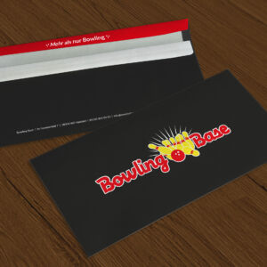 Briefumschlag Bowling Base Wolfenbüttel