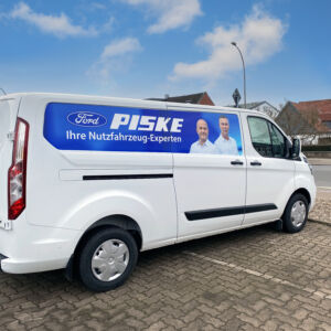 Fahrzeugbeschriftung Autohaus Piske Wolfenbüttel