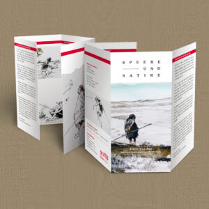 Flyer Dauerausstellung Peter Tuma Schöningen