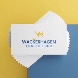 Logoentwicklung Wackerhagen Elektrotechnik