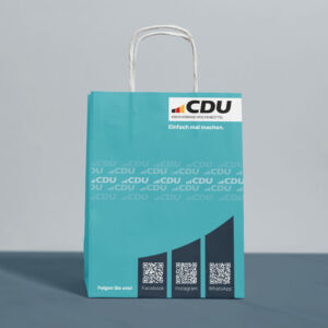 Papiertragetasche für die CDU Wolfenbüttel