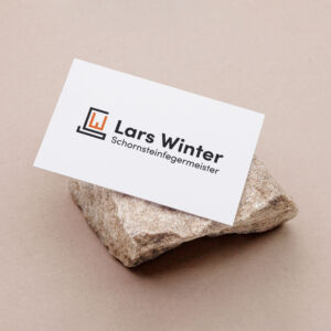 Logoentwicklung für den Schornsteinfeger Lars Winter